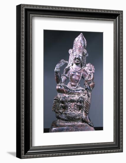 Statue of a Bodhisattva, possibly Padmapani, Swat Valley, north-west Pakistan, c8th century AD-Werner Forman-Framed Photographic Print