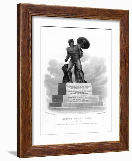 Statue of Achilles, Hyde Park, London, 1827-S Freeman-Framed Premium Giclee Print