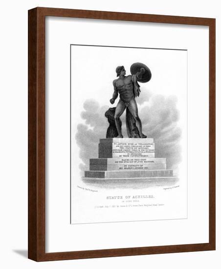 Statue of Achilles, Hyde Park, London, 1827-S Freeman-Framed Premium Giclee Print
