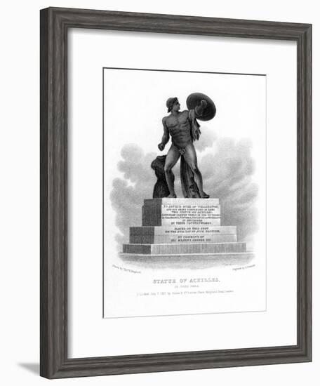 Statue of Achilles, Hyde Park, London, 1827-S Freeman-Framed Giclee Print