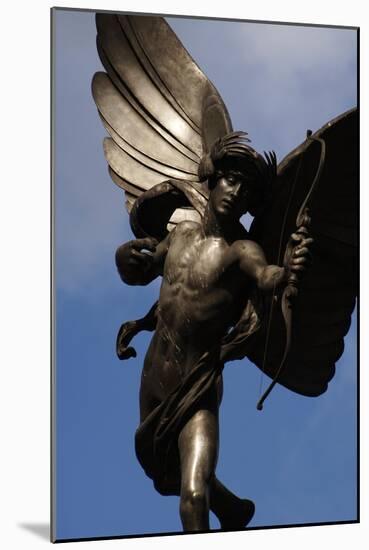 Statue of Anteros, or the Angel of Christian Charity, Shaftesbury Memorial Fountain, Piccadilly…-Alfred Gilbert-Mounted Giclee Print