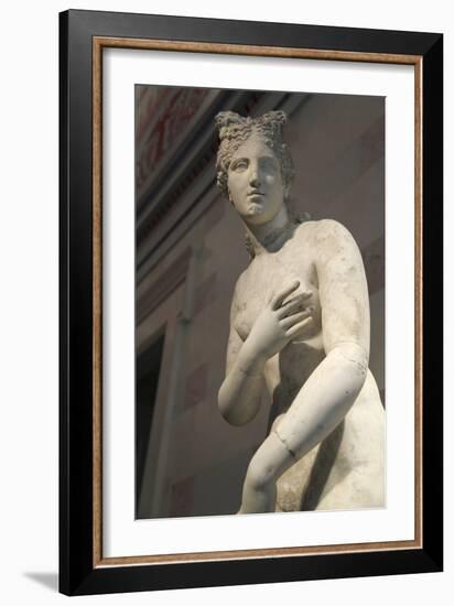 Statue of Aphrodite, Goddess of Beauty and Love-null-Framed Photographic Print