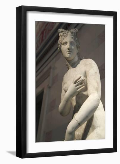 Statue of Aphrodite, Goddess of Beauty and Love-null-Framed Photographic Print