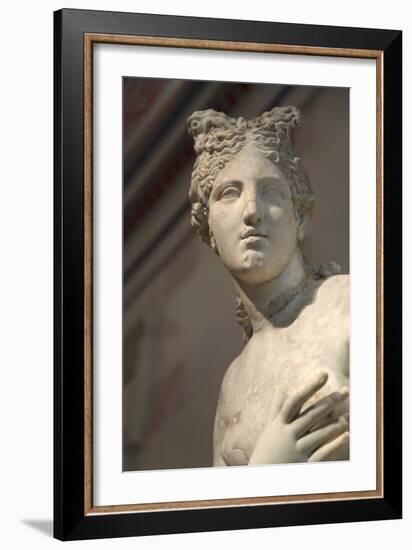 Statue of Aphrodite, Goddess of Beauty and Love-null-Framed Photographic Print