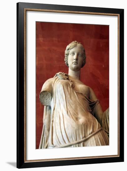 Statue of Aphrodite, Goddess of Beauty and Love-null-Framed Photographic Print