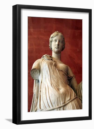 Statue of Aphrodite, Goddess of Beauty and Love-null-Framed Photographic Print