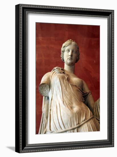 Statue of Aphrodite, Goddess of Beauty and Love-null-Framed Photographic Print