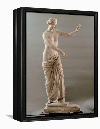 Statue of Aphrodite Type Capua, 2nd Century, White Marble, Full Relief-null-Framed Premier Image Canvas