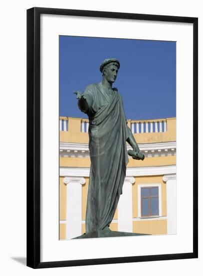 Statue of Armand-Emmanuel Du Plessis-null-Framed Photographic Print