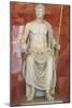 Statue of Augustus as Jupiter, First Half of 1st Century Bc-null-Mounted Photographic Print