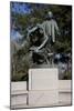 Statue Of Booker T. Washington "Lifting The Veil Of Ignorance"-Carol Highsmith-Mounted Art Print