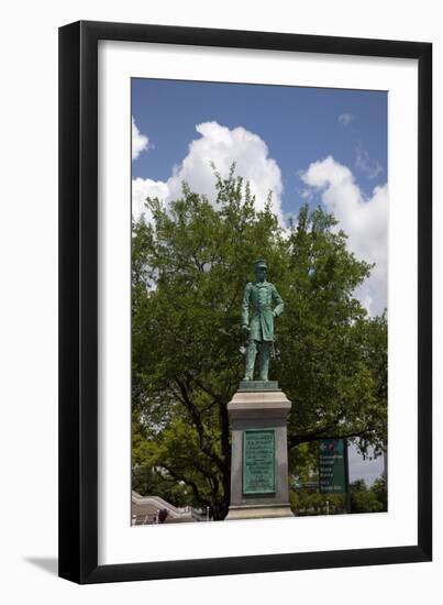 Statue Of C.S. Steamer, Rear Admiral Of The C.S. Navy-Carol Highsmith-Framed Art Print