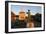 Statue of Captain Vancouver at Dusk on the Purfleet Quay, Kings Lynn, Norfolk-Peter Thompson-Framed Photographic Print