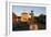 Statue of Captain Vancouver at Dusk on the Purfleet Quay, Kings Lynn, Norfolk-Peter Thompson-Framed Photographic Print