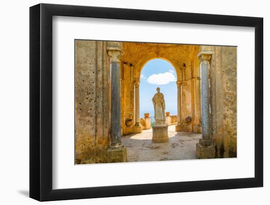 Statue of Ceres at the Villa Cimbrone, Ravello, Costiera Amalfitana (Amalfi Coast), Campania-Neil Farrin-Framed Photographic Print