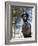 Statue of Charlie Chaplin in Leicester Square, in the Heart of London's West End-Julian Love-Framed Photographic Print