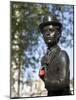 Statue of Charlie Chaplin in Leicester Square, in the Heart of London's West End-Julian Love-Mounted Photographic Print