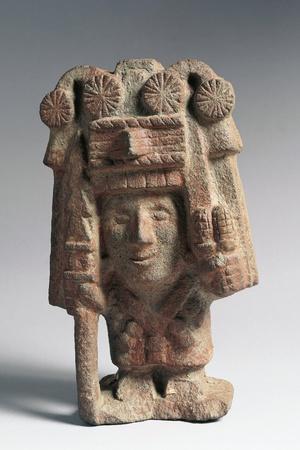 'Statue of Chicomecoatl, Goddess of Corn, from Temple Mayor ...