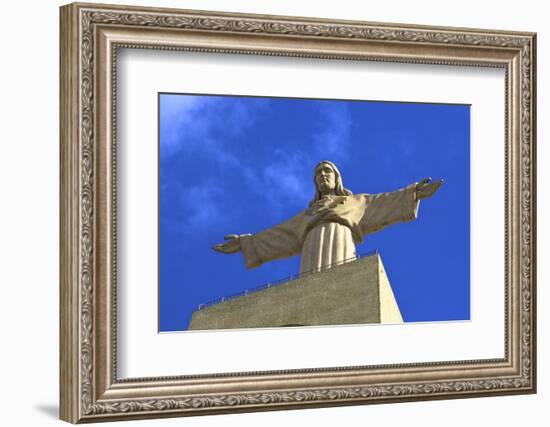 Statue of Christ, Cristo Rei, Lisbon, Portugal, South West Europe-Neil Farrin-Framed Photographic Print