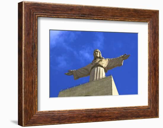 Statue of Christ, Cristo Rei, Lisbon, Portugal, South West Europe-Neil Farrin-Framed Photographic Print