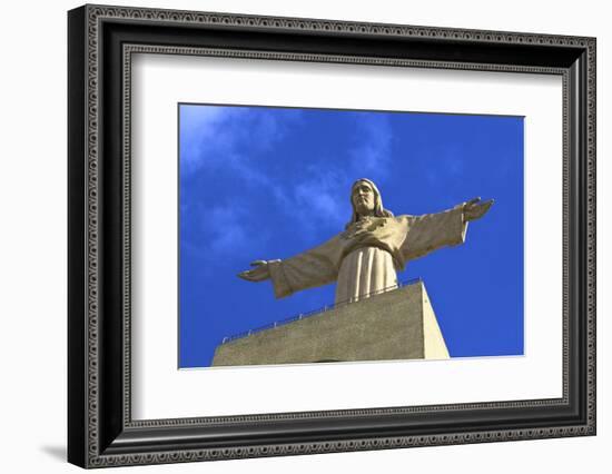 Statue of Christ, Cristo Rei, Lisbon, Portugal, South West Europe-Neil Farrin-Framed Photographic Print