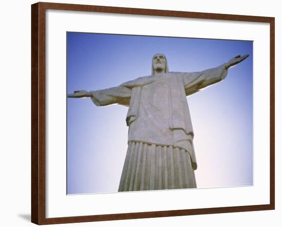 Statue of Christ, Rio de Janeiro, Brazil-Peter Adams-Framed Photographic Print