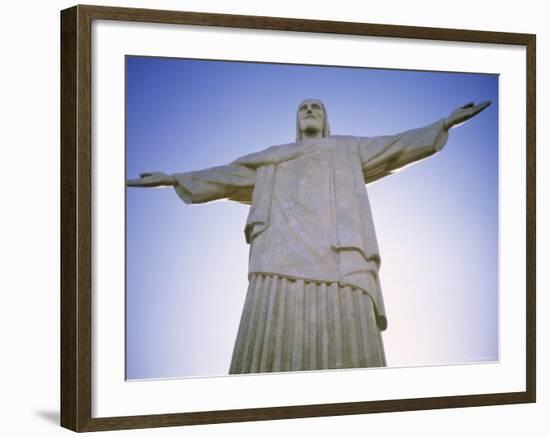 Statue of Christ, Rio de Janeiro, Brazil-Peter Adams-Framed Photographic Print