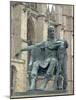 Statue of Constantine the Great at York, England, Where He was Proclaimed Roman Emperor in 306-null-Mounted Photographic Print