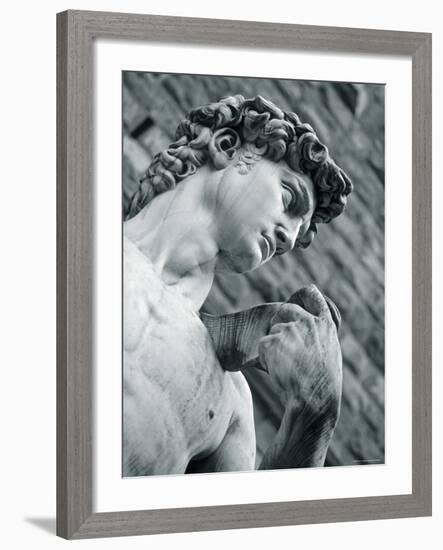 Statue of David, Florence, Tuscany, Italy-Alan Copson-Framed Photographic Print