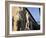 Statue of David with Shadow, Ufizzi in Background, Piazza Della Signoria, Florence, Tuscany, Italy-Martin Child-Framed Photographic Print