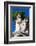 Statue of Dea Roma (Goddess Roma), Piazza del Popolo, Rome-Nico Tondini-Framed Photographic Print