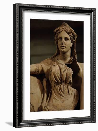 Statue of Demeter, 4Th-3Rd Century (Clay)-Roman-Framed Giclee Print