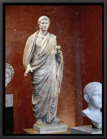 Statue of Emperor Augustus, from Velletri' Giclee Print | Art.com
