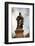 Statue of Felix Mendelssohn, St Thomas Church, Church of Bach, Leipzig, Germany-Dave Bartruff-Framed Photographic Print