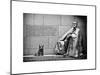 Statue of Franklin Roosevelt with His Dog, Memorial Franklin Delano Roosevelt, Washington D.C-Philippe Hugonnard-Mounted Art Print