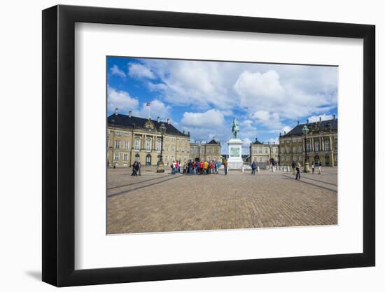 Statue of Frederick V by Jacques Francois Joseph Saly-Michael Runkel-Framed Photographic Print