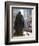 Statue of George Washington in Front of Federal Hall, with the New York Stock Exchange Behind-Amanda Hall-Framed Photographic Print