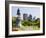 Statue of George Washington on Horseback, Public Garden, Boston, Massachusetts, USA-Amanda Hall-Framed Photographic Print