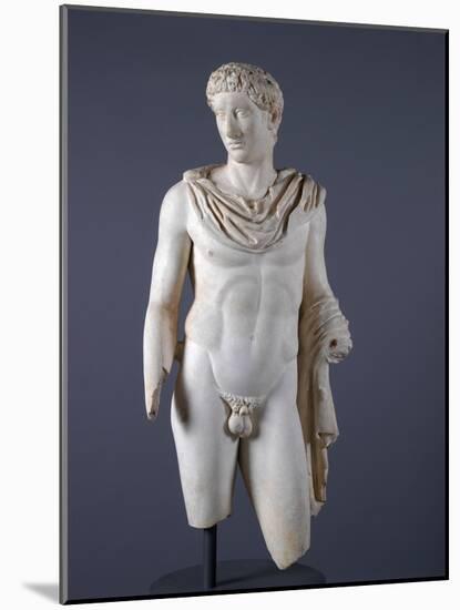 Statue of God or Hero (Marble)-Roman-Mounted Giclee Print