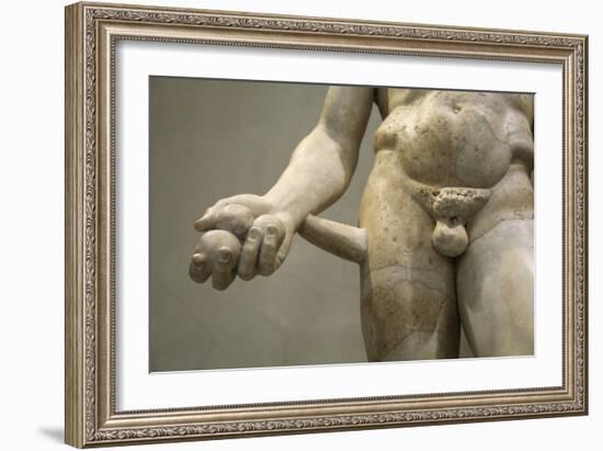 Statue of Heracles, 2nd century. Artist: Unknown-Unknown-Framed Giclee Print