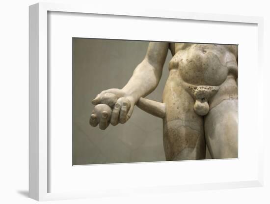 Statue of Heracles, 2nd century. Artist: Unknown-Unknown-Framed Giclee Print