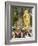 Statue of Hindu Deity with Pilgrims Walking 272 Steps up to Batu Caves, Selangor, Malaysia-Richard Nebesky-Framed Photographic Print