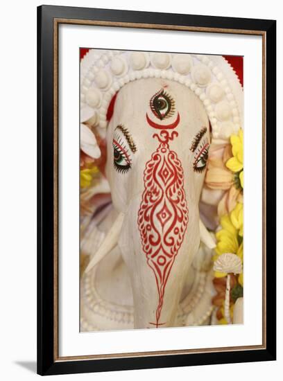 Statue of Hindu God Ganesh, Paris, France, Europe-Godong-Framed Photographic Print