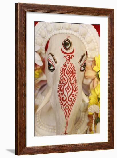 Statue of Hindu God Ganesh, Paris, France, Europe-Godong-Framed Photographic Print