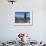 Statue of Horatio Nelson Overlooking the Thames and Canary Wharf, Greenwich, London, England-Ethel Davies-Framed Photographic Print displayed on a wall