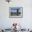 Statue of Horatio Nelson Overlooking the Thames and Canary Wharf, Greenwich, London, England-Ethel Davies-Framed Photographic Print displayed on a wall