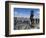 Statue of Horatio Nelson Overlooking the Thames and Canary Wharf, Greenwich, London, England-Ethel Davies-Framed Photographic Print