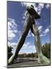 Statue of Hunter, Hameensilta Bridge, Tampere City, Pirkanmaa, Finland, Scandinavia, Europe-Dallas & John Heaton-Mounted Photographic Print