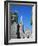 Statue of J R Godley and the Cathedral, Christchurch, Canterbury, South Island, New Zealand-Neale Clarke-Framed Photographic Print