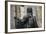 Statue of J. S. Bach, Courtyard of St. Thomas Church, Leipzig, Germany-Dave Bartruff-Framed Photographic Print